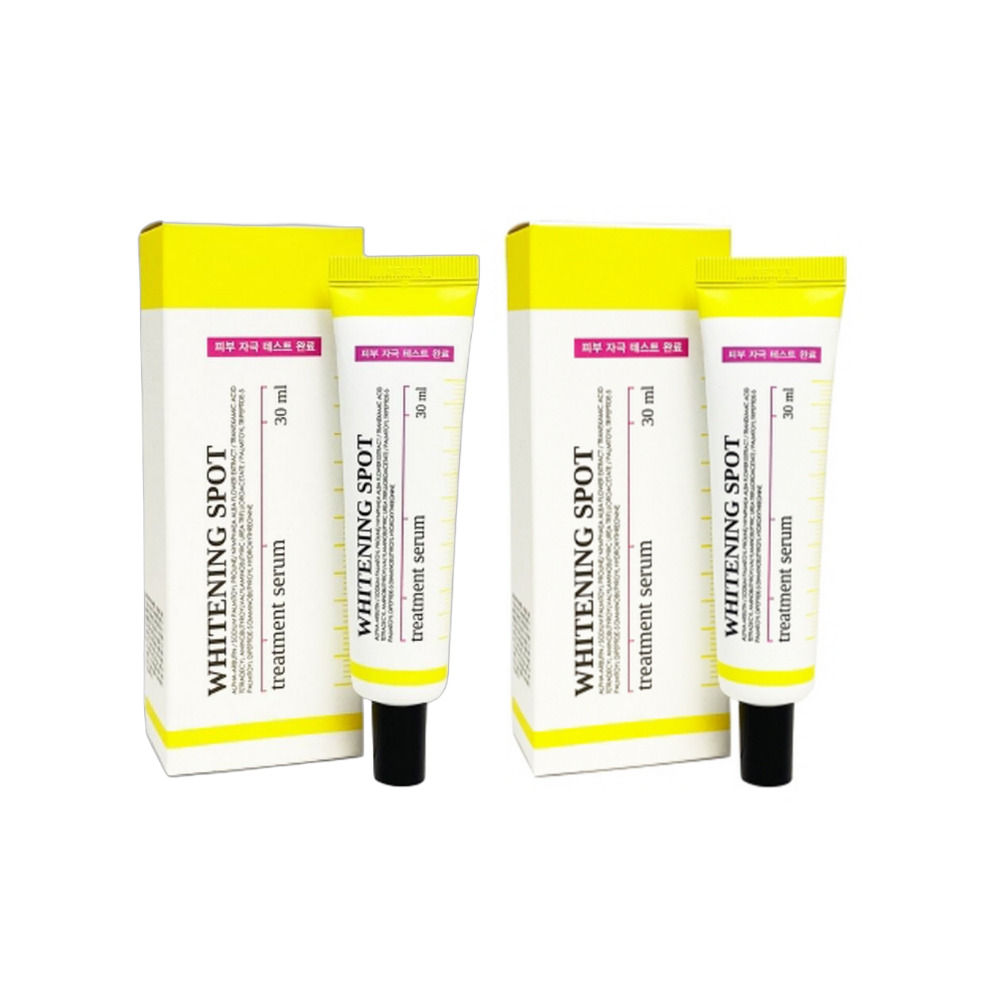 나이아신아마이드 앰플 미백 아데노신 시카 모공 잡티 세럼 효능 30ml, 2개