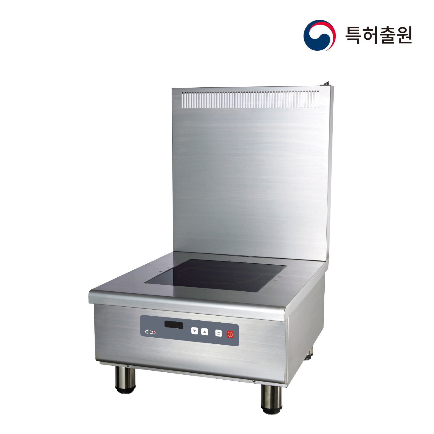 디포인덕션 낮은렌지 11KW 업소용 1구 이동형 고화력 영업용 식당 전기레인지 DIH113