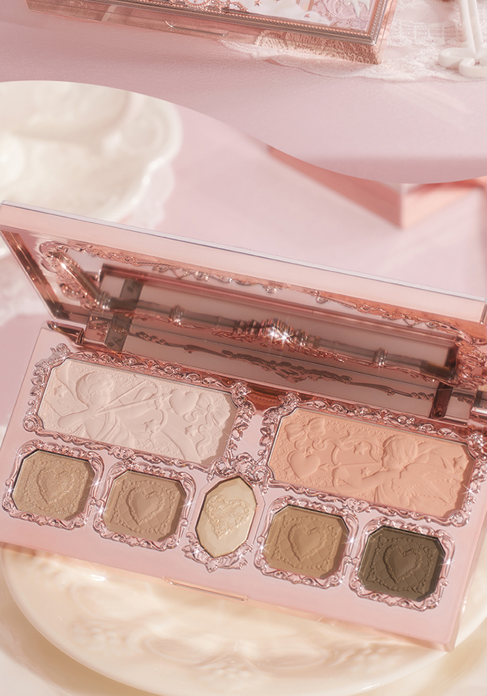 플라워노즈 스트로베리 큐피드 섀도우 팔레트 flowerknows palette - 상세 이미지 5