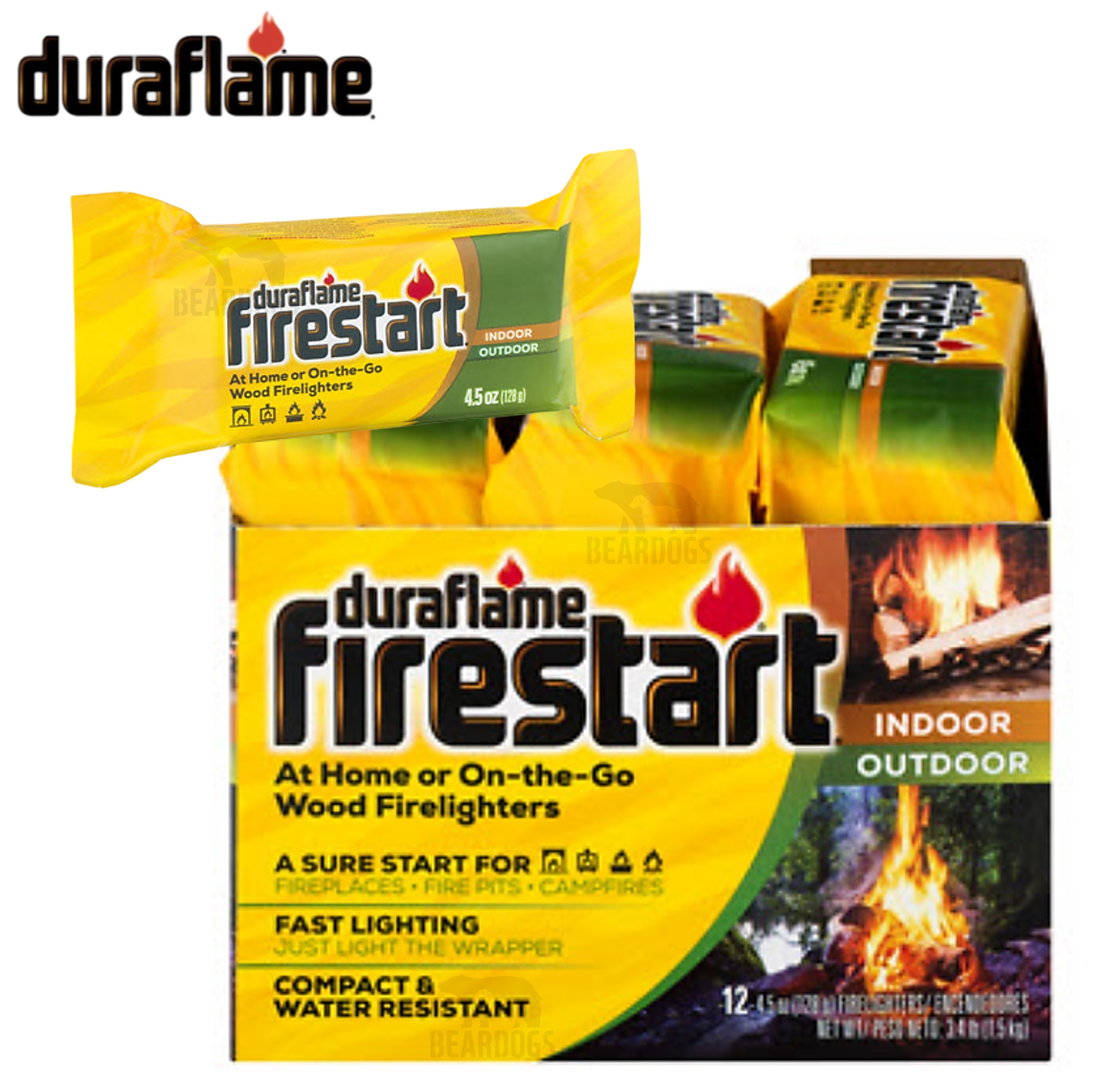 듀라프레임 파이어스타터 고체연료 불쏘시개 착화제 캠핑 장작