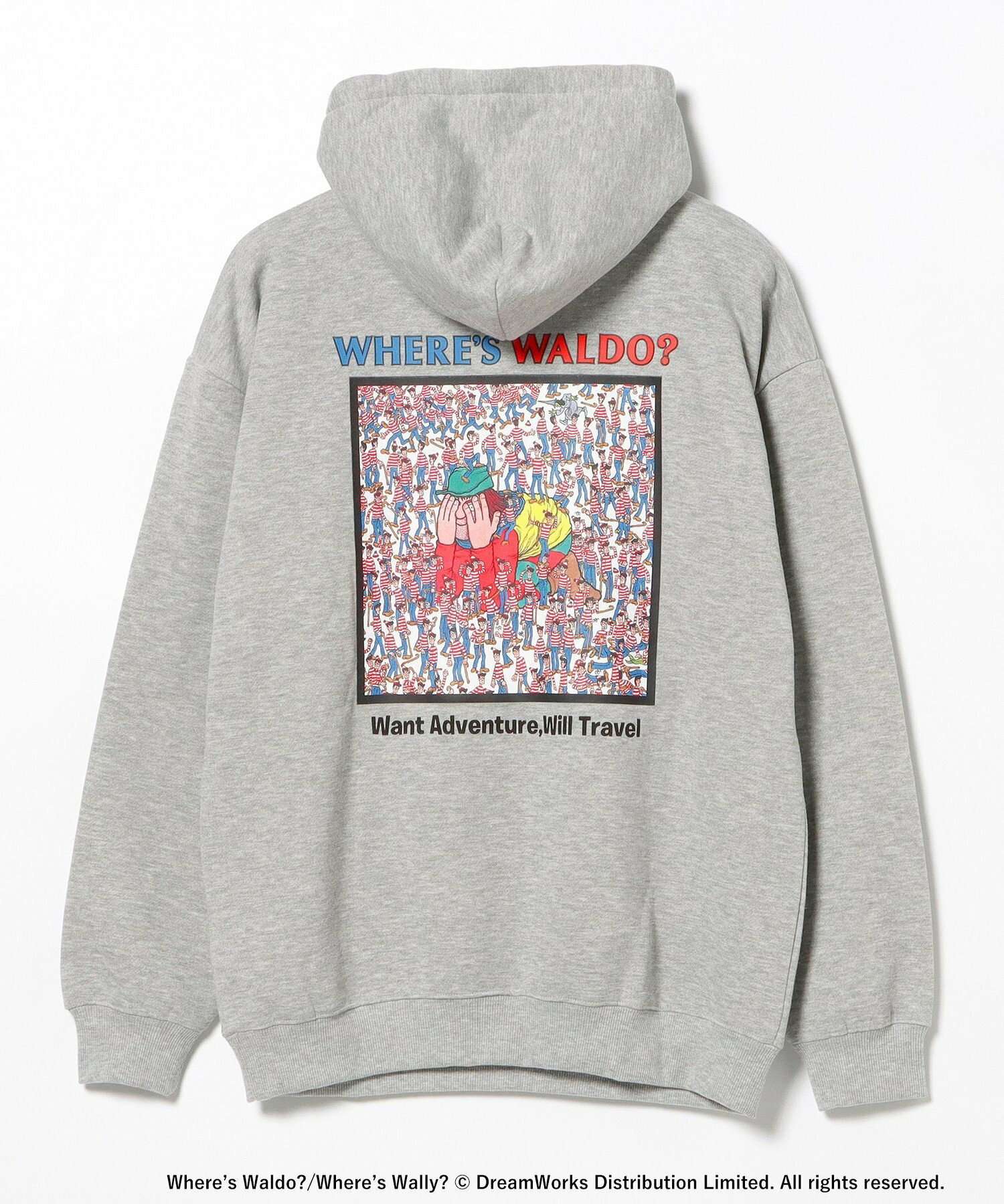 빔즈 티 BEAMS T WHERE'S WALLY 스웨트 후디 티셔츠 2컬러 - 상세 이미지 4