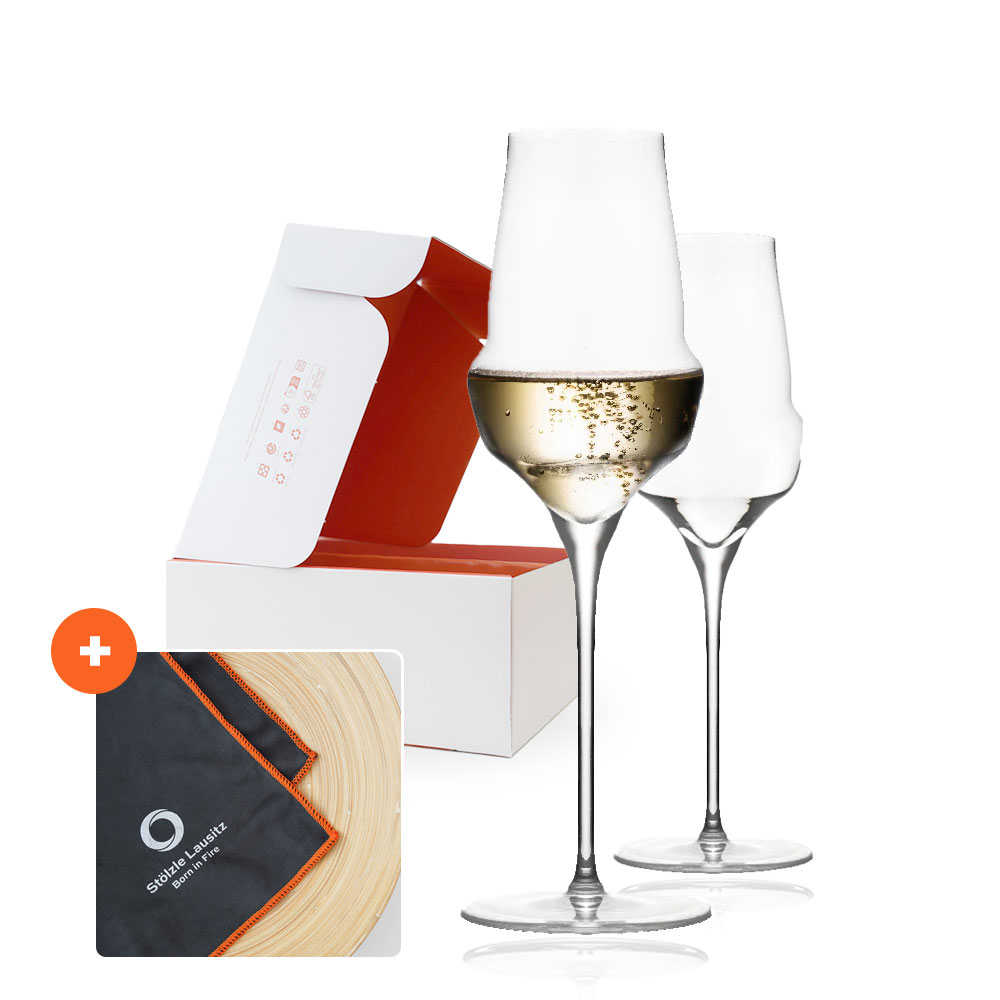 스토즐 코쿤 샴페인잔 340ml 2P