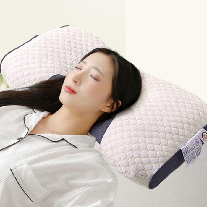낮은베게 푹신한 수면베게 거북목배게 - 메인 이미지