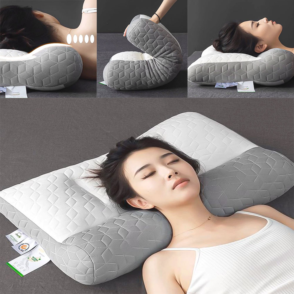 목편한 필라테스 베개 편안한 경추 수면 c자 굴곡 배게