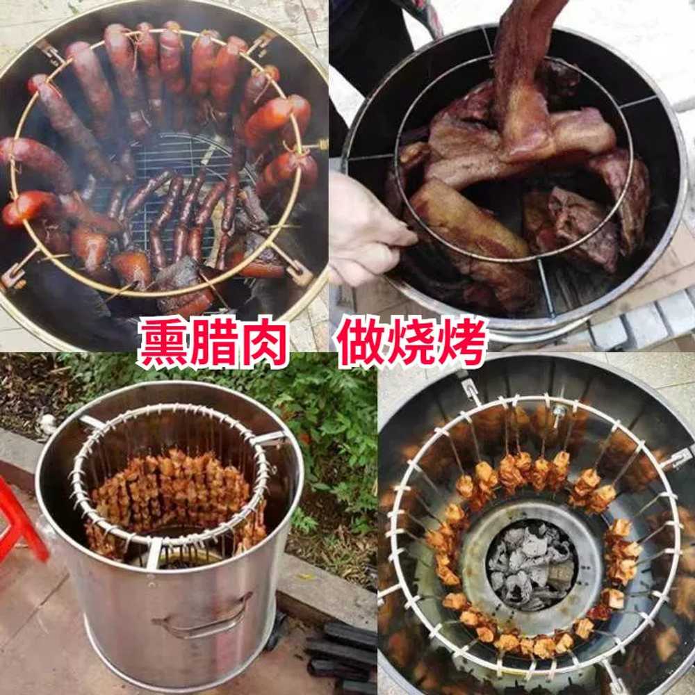 바비큐 훈제통 베이컨 통삼겹 치킨 바베큐 장작화로 이미지 6