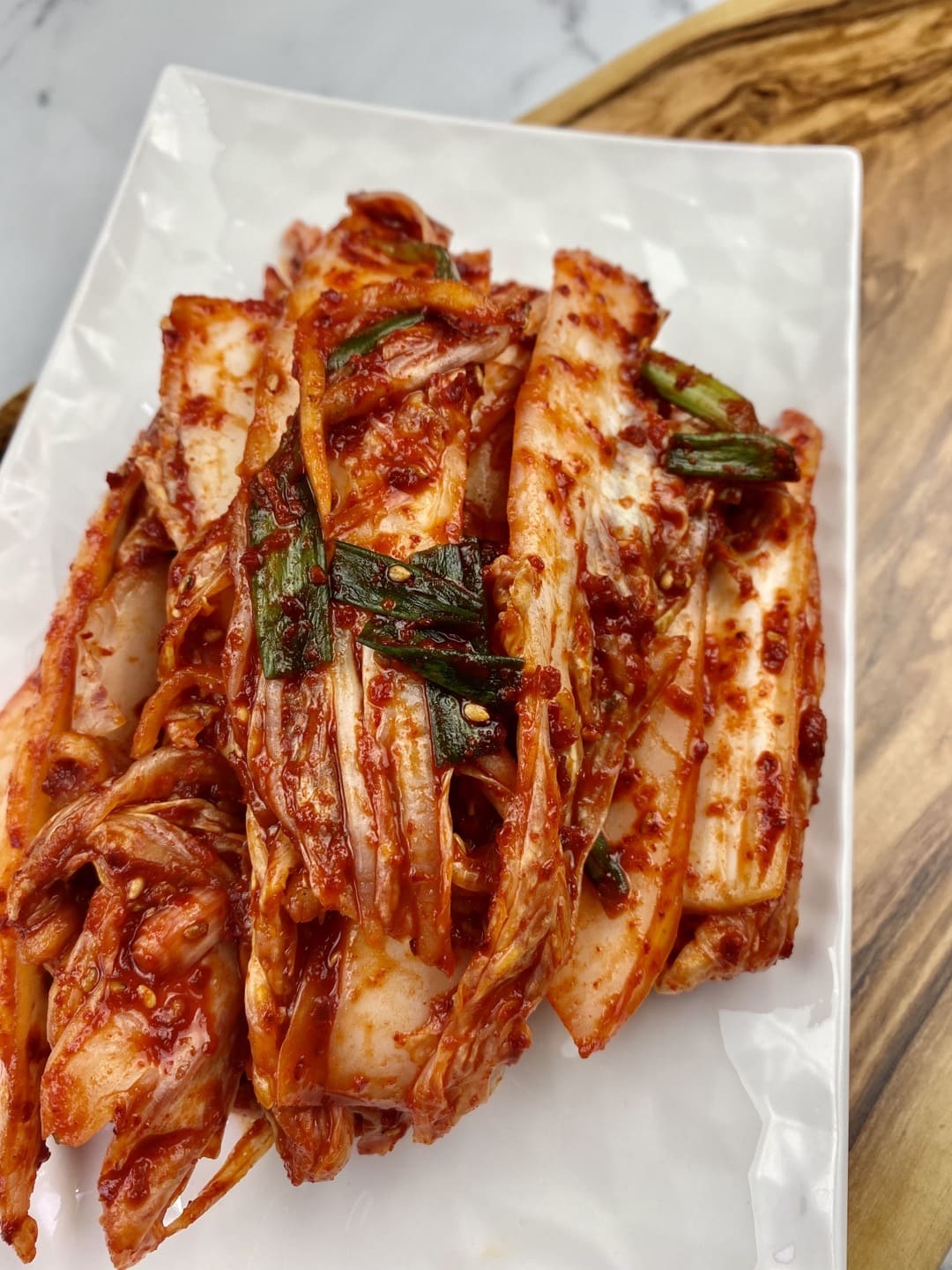바로 담근 신선한 배추겉절이 순자네김치 2kg, 1개 이미지 3