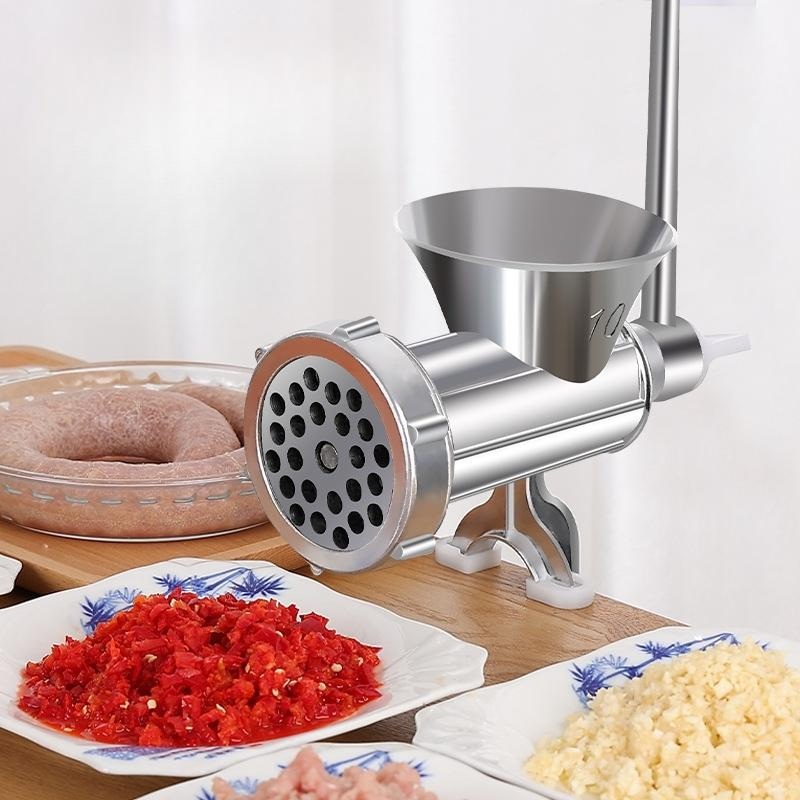 수동 고기분쇄기 스테인리스 식품 가공기 다용도 주방 분쇄기 다지기