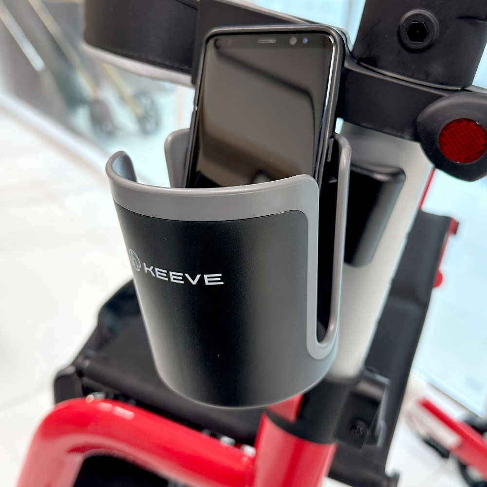 키브 360도 회전 컵홀더 유모차 보행기 롤레이터 컵홀더