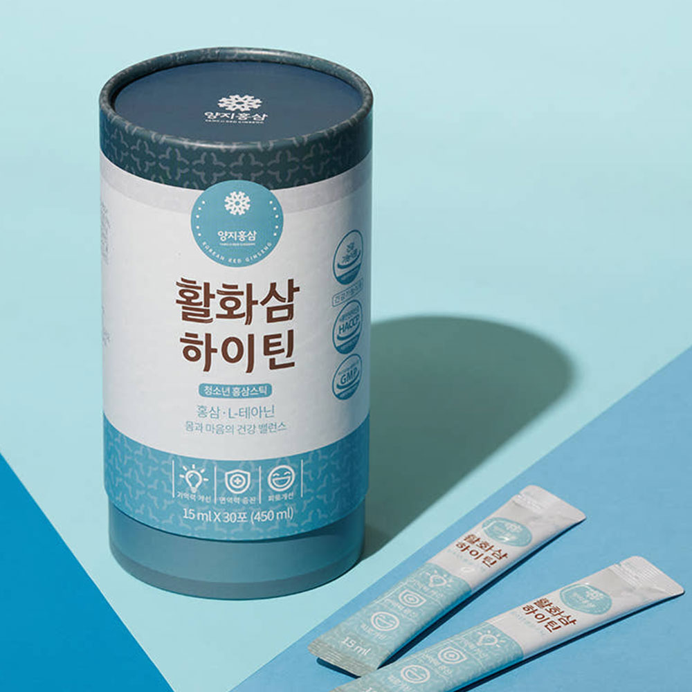 성장기 어린이홍삼 면역력증진 활화삼 하이틴 청소년 홍삼스틱영양제 양지홍삼 30개입, 1개 - 상세 이미지 4
