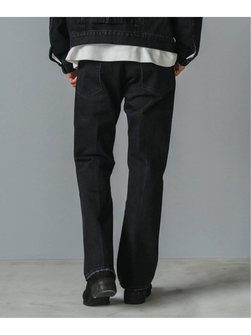 리바이스 Levi`s x EDIFICE 517 TM 블랙 데님 팬츠 L29 - 상세 이미지 5