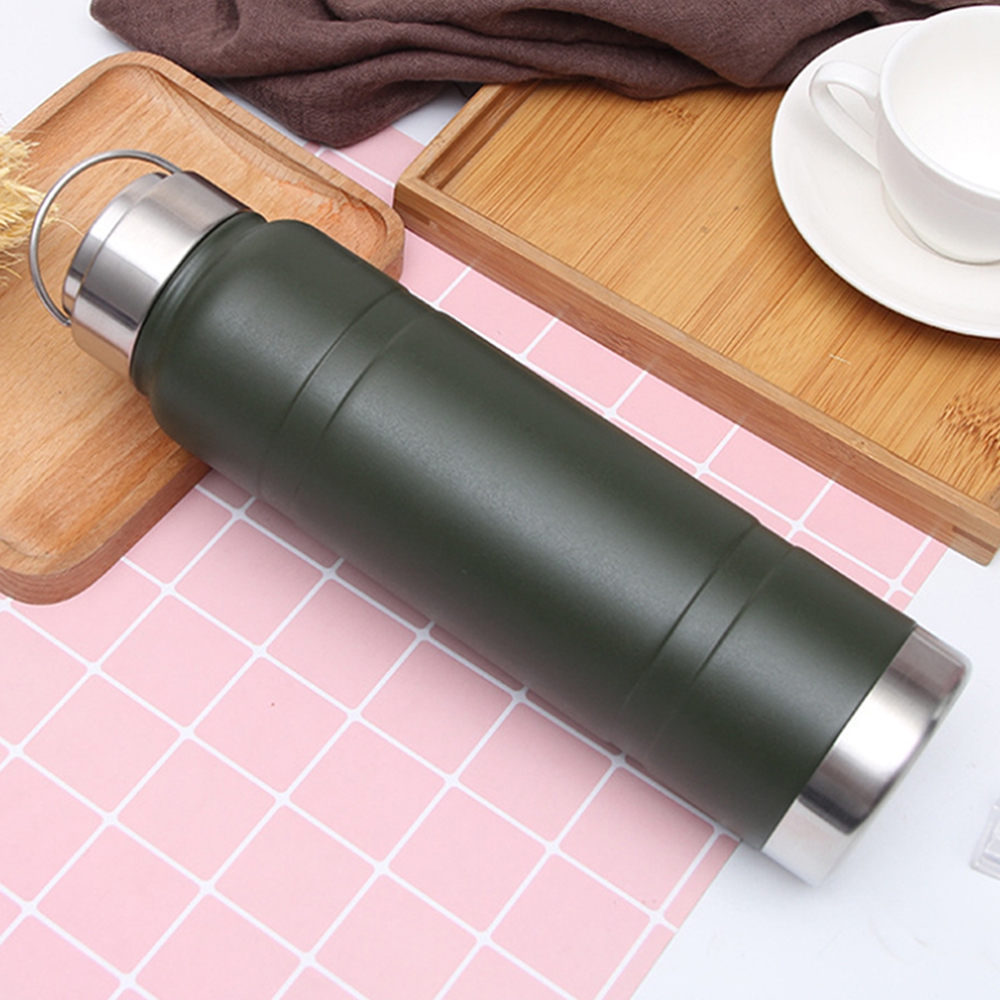 이중 스텐 보온병 등산물통 보온보냉 티거름망 텀블러 750ml