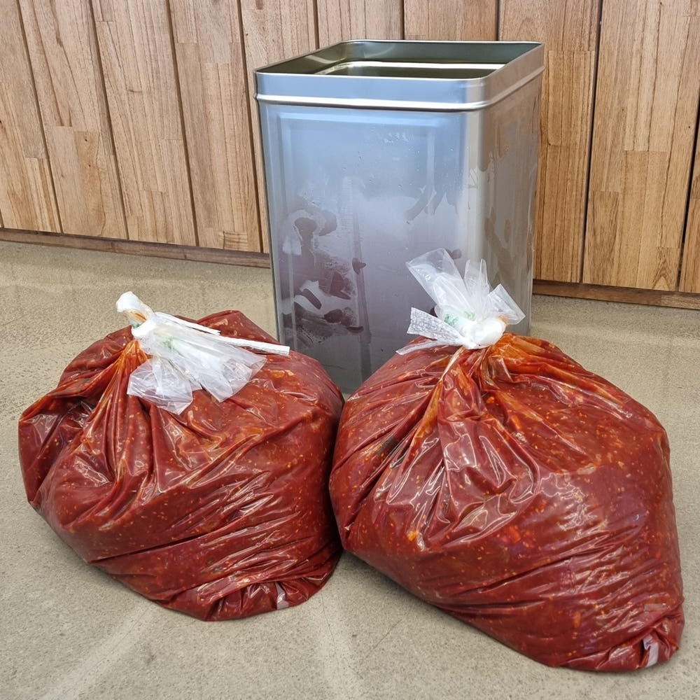 오징어젓갈 마늘 깨 양념 강경 오징어젓 대용량 업소용 선물용 가정용 도매 250g, 8개 이미지 7