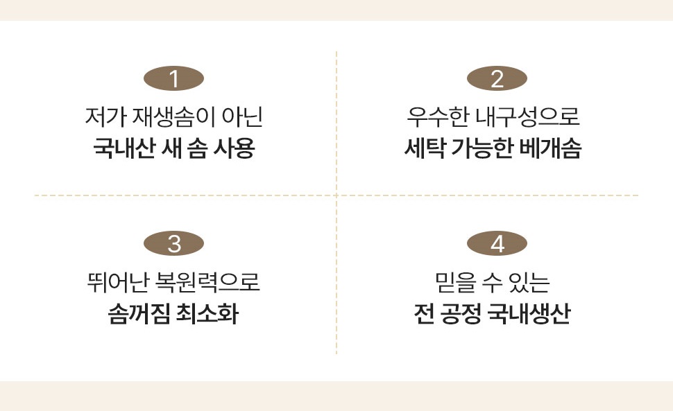빨아쓰는 베개 알러지케어 일반형