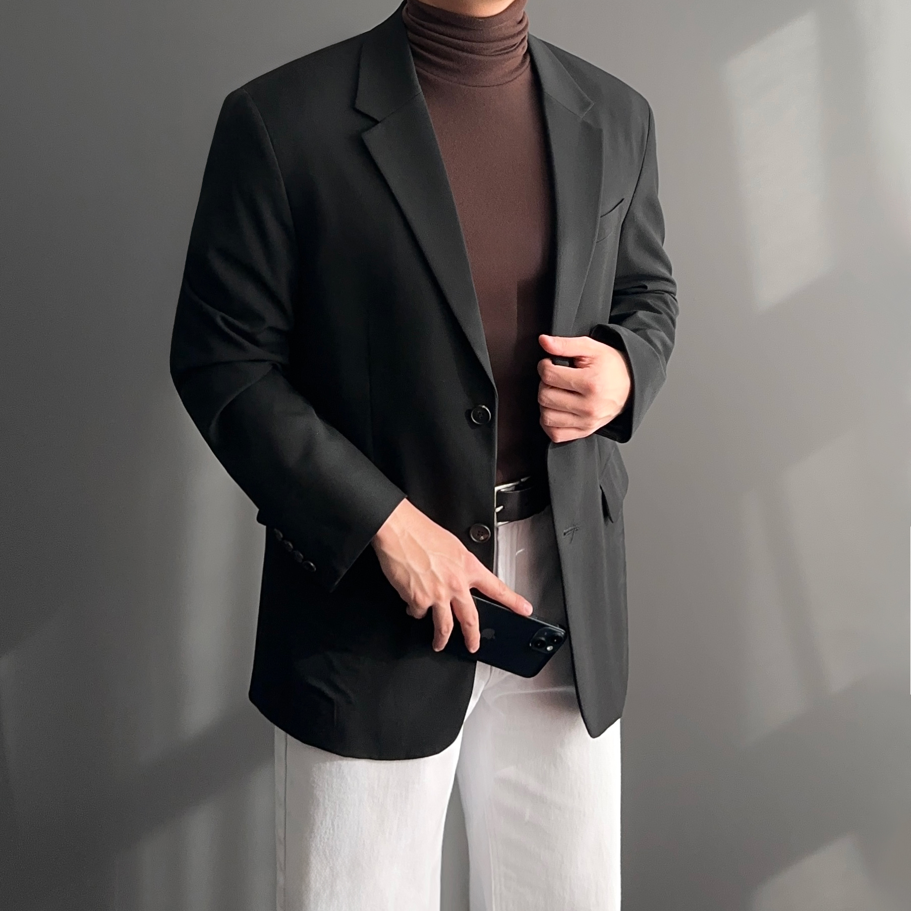 1+1 남자폴라티 남성목티 - 상세 이미지 5