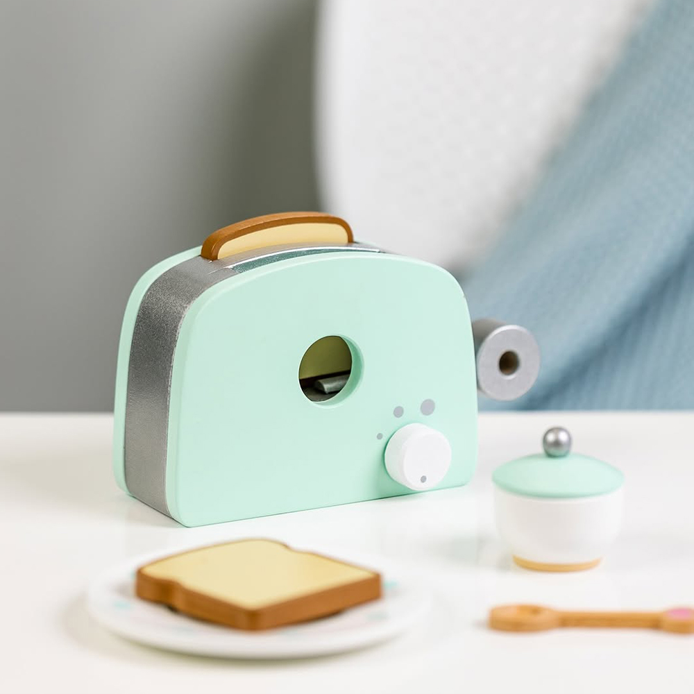 클래식월드 우든 원목 토스터 플레이 주방 소품 카페 놀이 4살선물