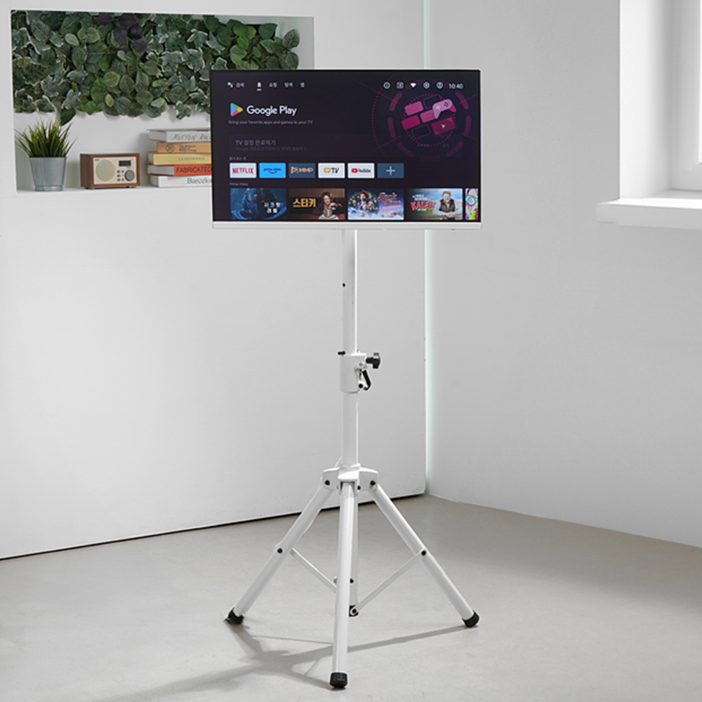 68cm 스마트TV FS-100 화이트 가방 캠핑용 스마트 모니터 거치대 중소바이미 짭탠 - 상세 이미지 4