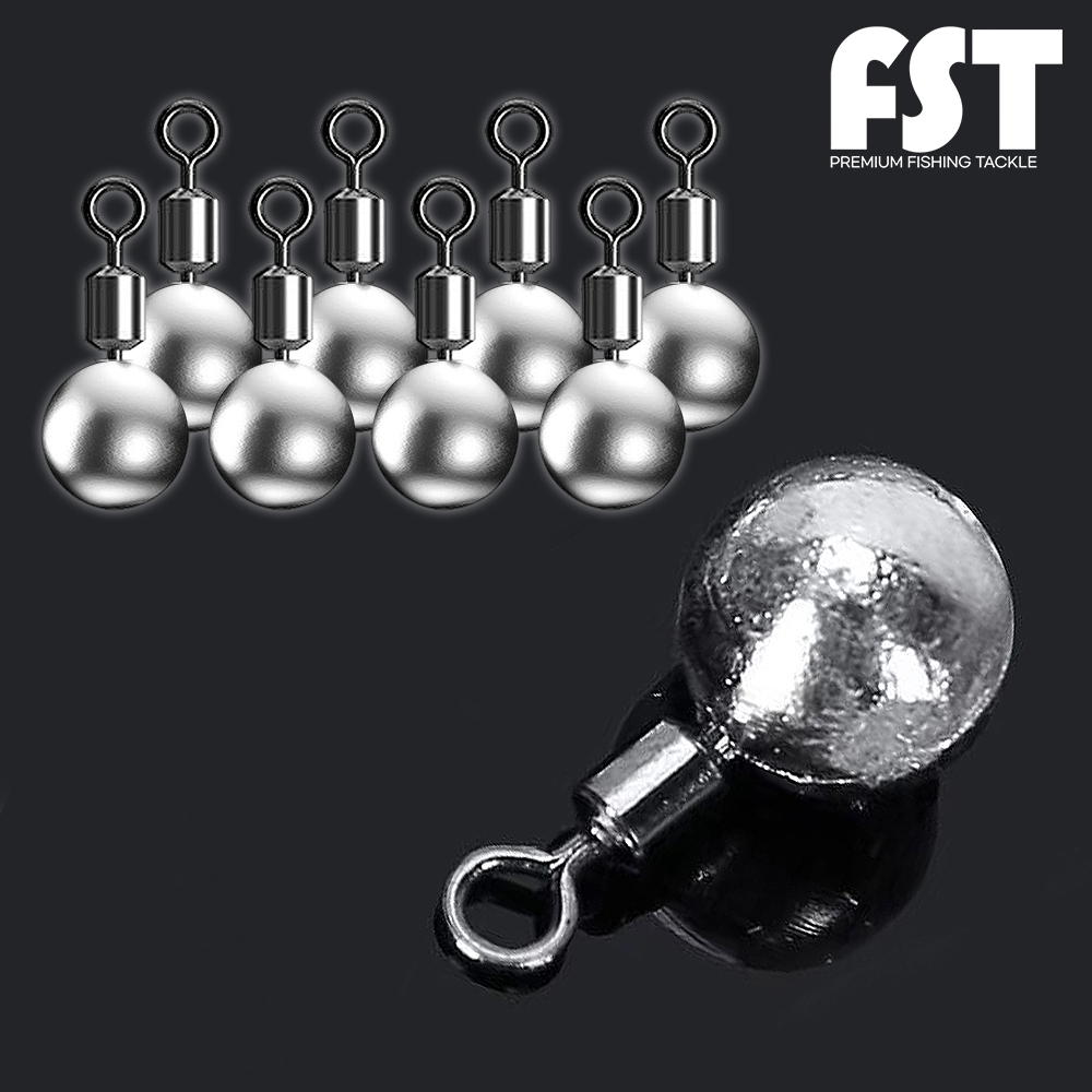 빙어봉돌 회전도래추 와카사기 빙어 낚시 봉돌 고리 추 2.5g