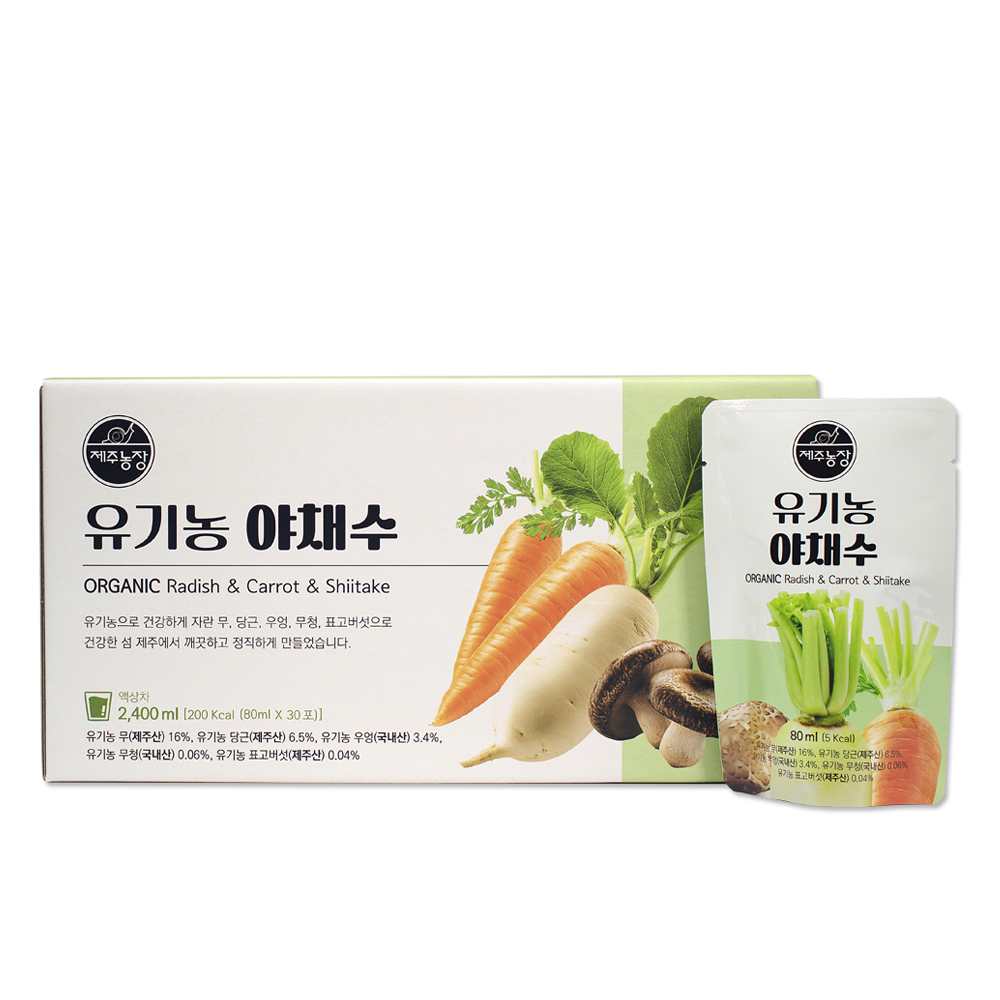 제주 유기농 야채수 30포 뿌리채소 기적의 야채스프 - 상세 이미지 2