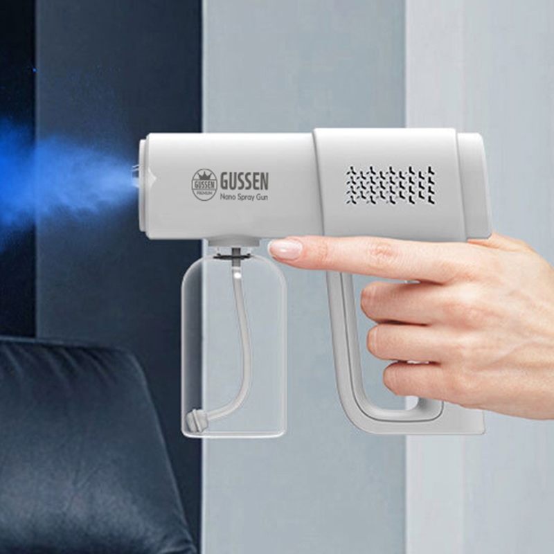 전동분무기 충전식 블루라이트 나노입자 분사 380ml