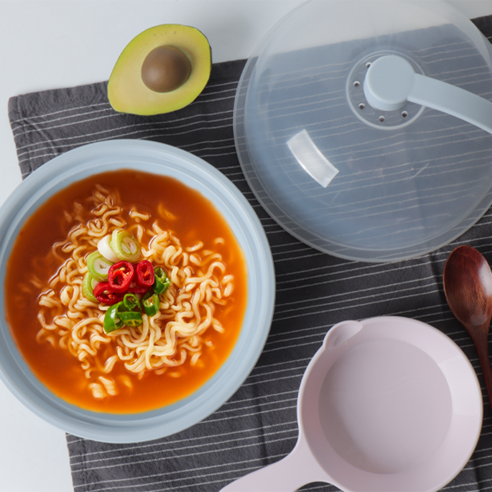 맥스앤맥스 국내생산 다용도 전자레인지 찜기&커버
