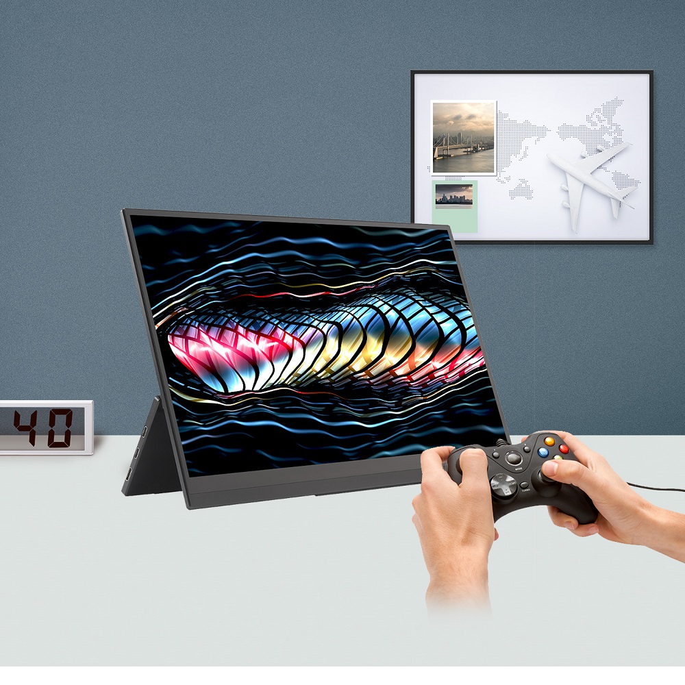 주연테크 캐리뷰 V16FPGA-144 16인치 휴대용 터치 게이밍 모니터 144Hz - 상품 이미지