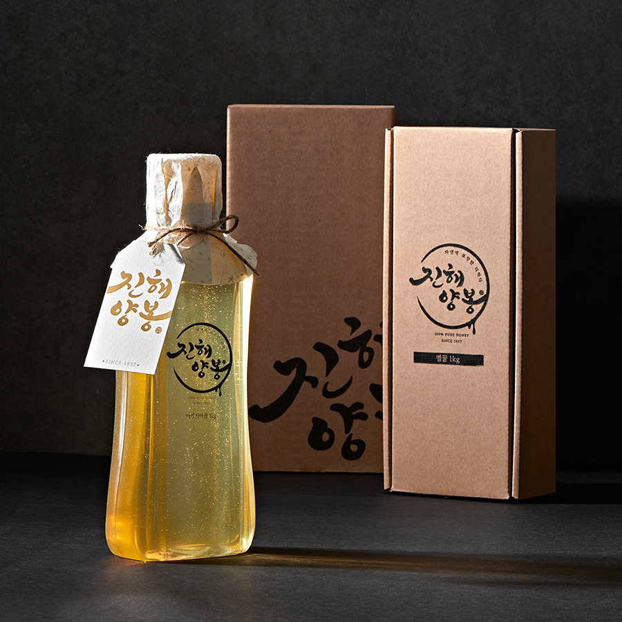 진해양봉 프리미엄등급 벌꿀 국산 아카시아꿀 1.0kg 답례품 꿀 선물 세트
