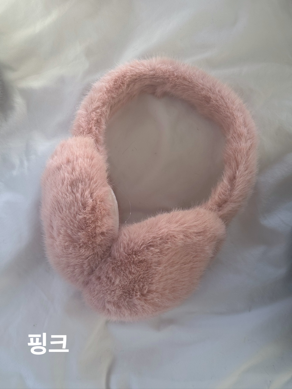 폴더블 에코퍼 귀마개 밍크 방한 귀도리 상세 이미지 20