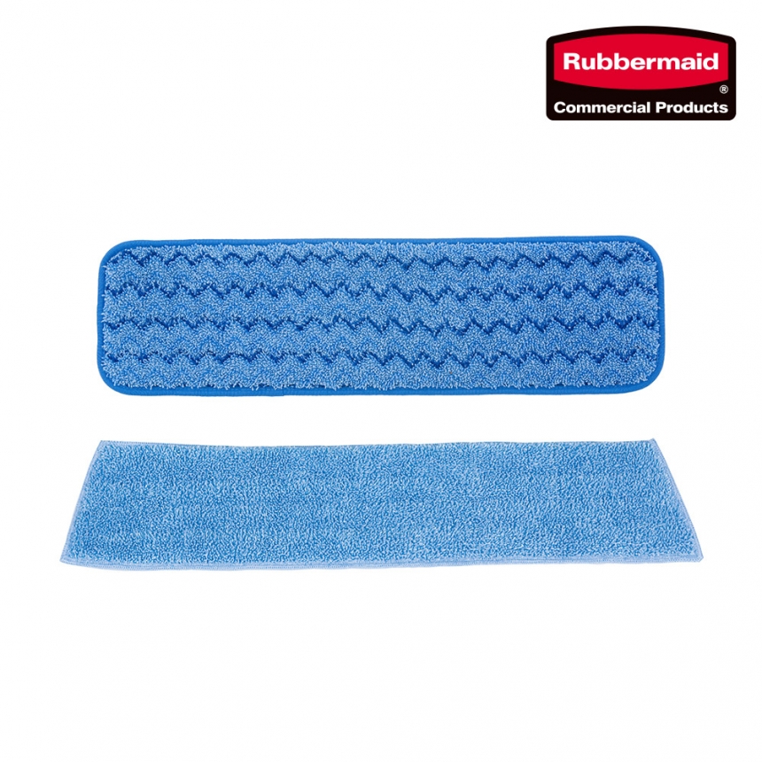 러버메이드 극세사 바닥밀대 패드 물청소용 46cm 막대 대걸레 바닥청소