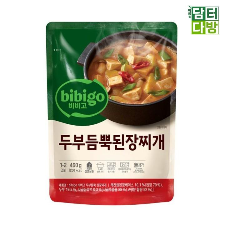 비비고 두부듬뿍 된장찌개 460g x 5개 : 오티마트