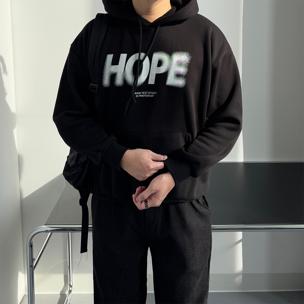 남자기모후드티 커플후드티 모자큰 어깨넓어보이는옷 - 상세 이미지 2