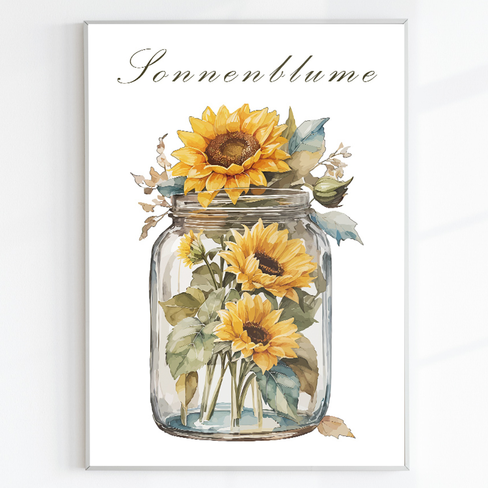 인테리어 그림 거실 액자 접착 포스터 행운곰 부적 A2