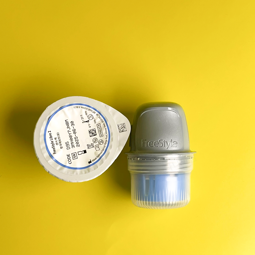 무채혈 연속혈당측정기 프리스타일 리브레2+패치 4매+알콜솜 100매 당뇨 당체크기 1형당뇨