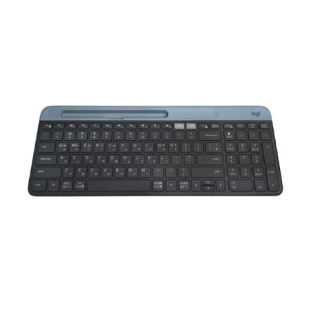 로지텍코리아 K580 슬림 멀티 무선 블루투스 키보드 블랙