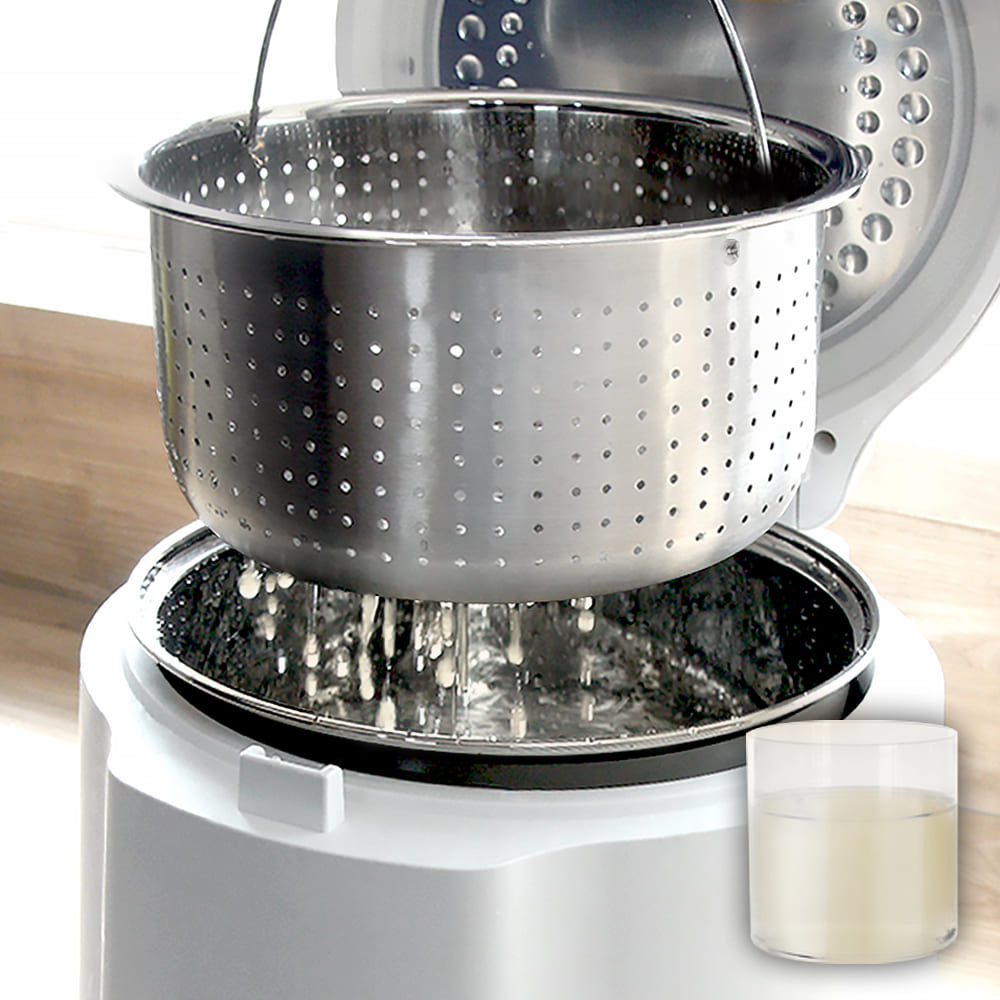 [성인병 식단관리] 오쿠 당뚝 저당밥솥 대용량 6인용 OCR-LS800W 당뇨 혈당 비만