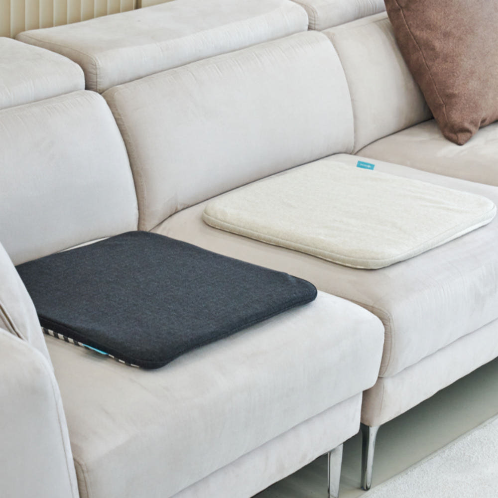 [커버 증정] 밸런스온 기능성 디자인 리빙 시트 2입 L SIZE (인테리어 벌집 자세교정 식탁의자방석)