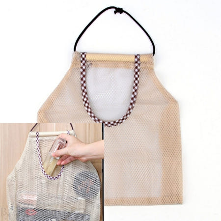 비워크협력사 걸이형 다용도 메쉬망 욕실수납걸이 다용도그물망 그물망 수납망