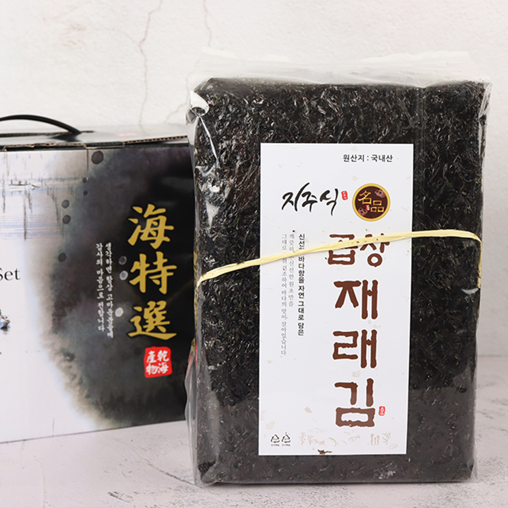 국내산 프리미엄 곱창김 100장 햇김 곱창돌김 - 상세 이미지 5