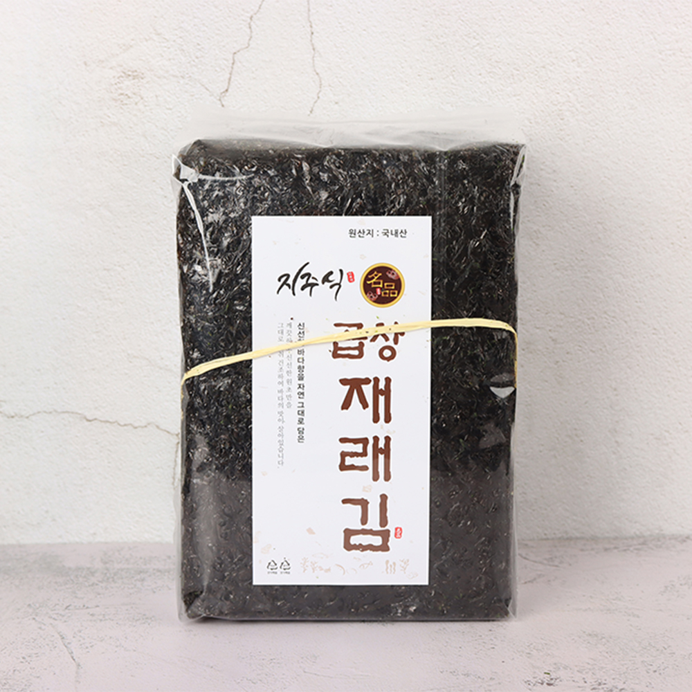 국내산 프리미엄 곱창김 100장 햇김 곱창돌김 - 상세 이미지 4