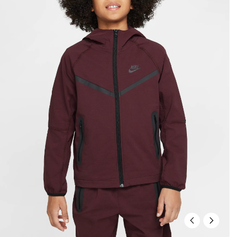 국내매장판 나이키 테크 주니어 우븐 재킷 D4 HQ8911-652