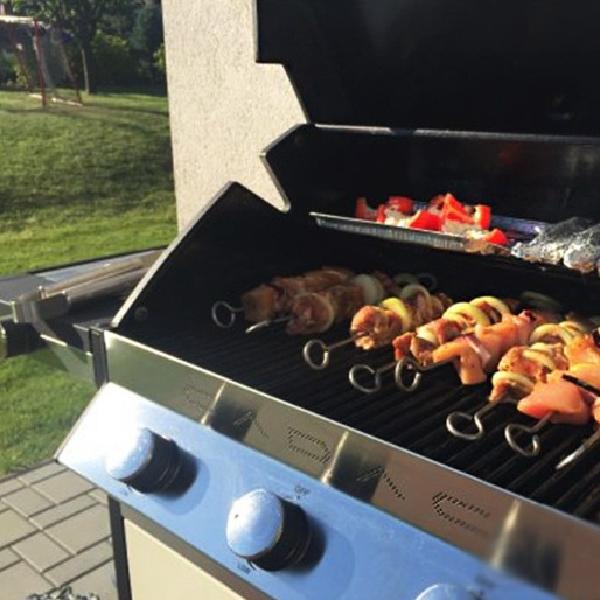 캠핑바베큐그릴 야영 낚시터 훈제바베큐 대형BBQ그릴