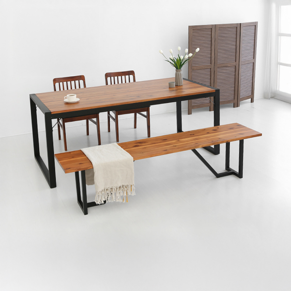 비엣트 원목벤치 BDC03 아카시아