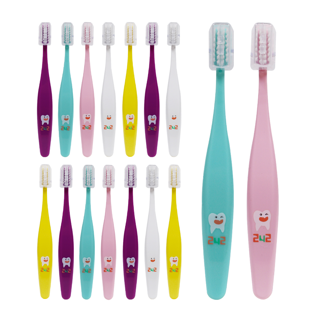 242 항균 이중 미세모 어린이 칫솔 20개입 국산 유아 칫솔 아기 키즈 초등학생