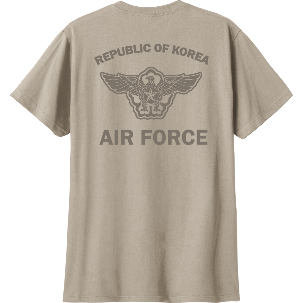 공군 에어포스 면 반팔 티셔츠 - 상세 이미지 3