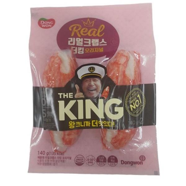 동원 리얼 크랩스 더킹 오리지널 140g 2입 : 오티마트