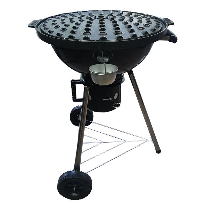 바비큐그릴 훈제바베큐 숯그릴 원형석쇠 50cm 세트