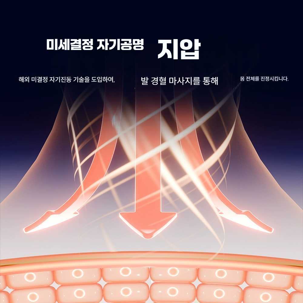 고스트캠프 p90 발마사지기 1개 메가미터 자기부상 에너지계-백색-220V - 상세 이미지 3