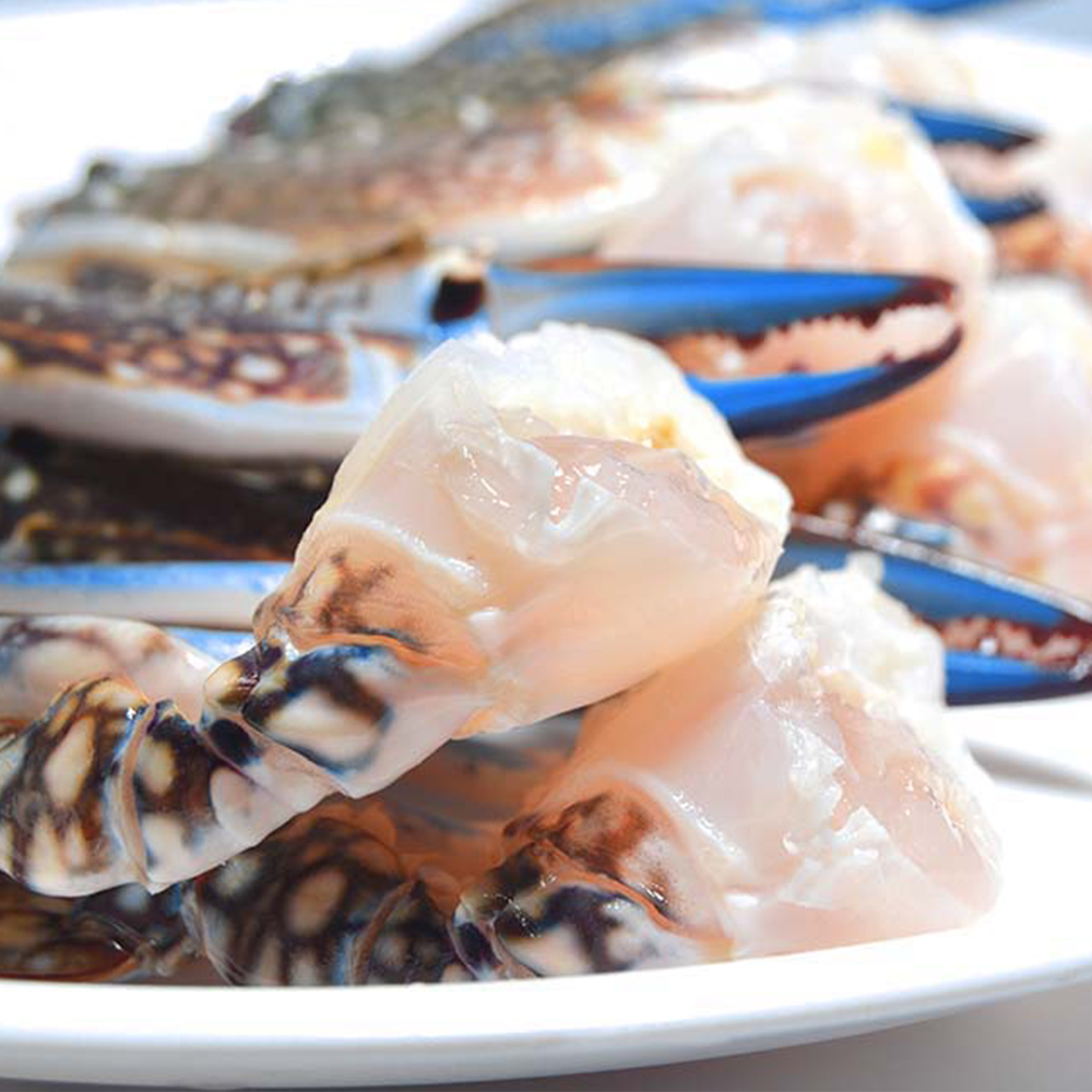 바레인 절단꽃게 500g 살이 꽉 찬 손질 꽃게 업소용 급냉 냉동