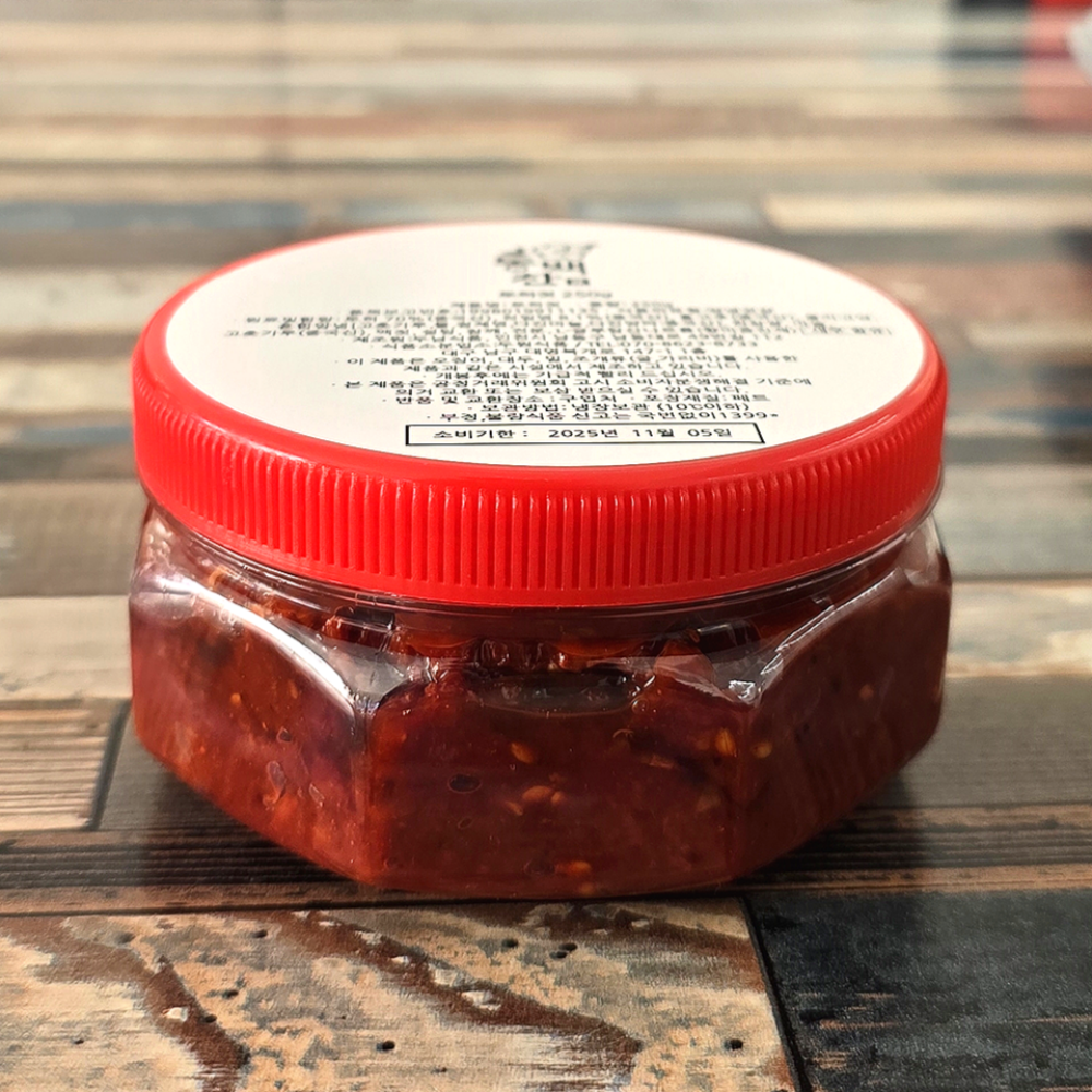 토하젓 가정용 업소용 민물새우젓 양념 토하젓갈 강경 대용량 도매 국내제조 250g, 1개 - 상세 이미지 3