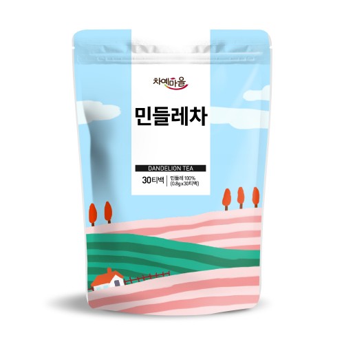 차예마을 국내산 민들레차 티백 30개입, 1개 - 상품 이미지
