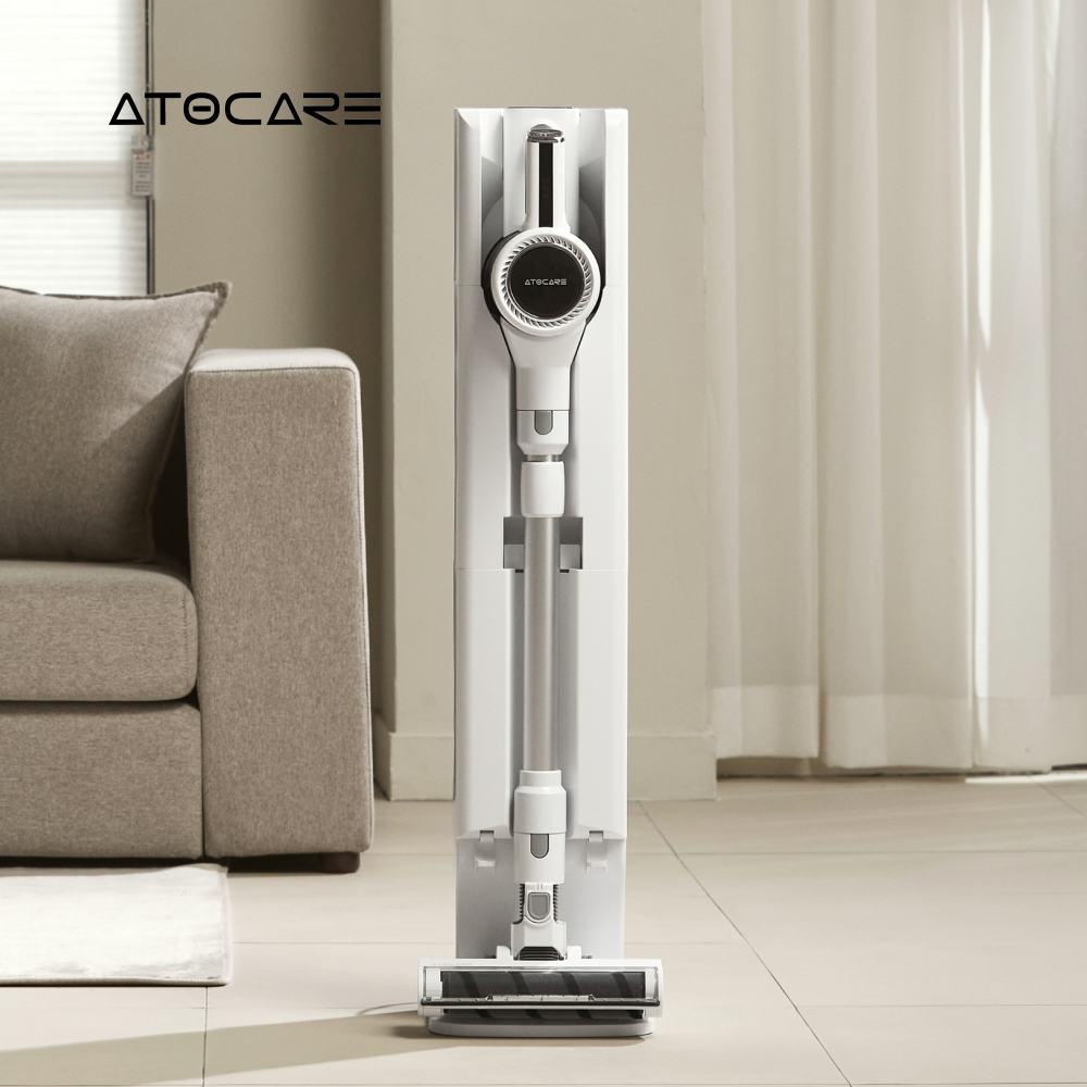 [N배송] 아토케어 도크스톰 무선청소기 초강력 올인원 스테이션 자동 먼지비움 필터
